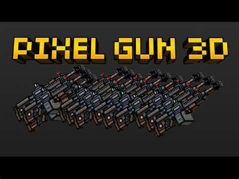 Pixel Gun 3D Assault Machine Gun Primary Gameplay YouTube