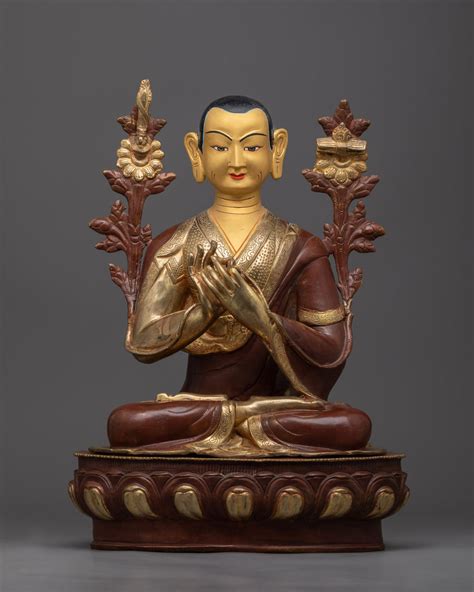 Lama Tsongkhapa with Disciples Statue | Unfold the Path of Enlightenme