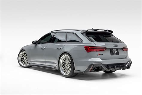 Audi Rs Avant Gets Upgraded With K Full Carbon Fiber Kit