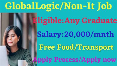 Globallogic Recruitment Non Technical Jobs Mapping Process