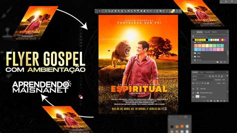 Tutorial De Photoshop Como Criar Um Flyer Gospel Fundo