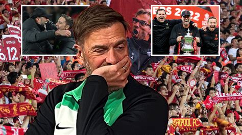 Emotional Jurgen Klopp Reveals ‘there Were Tears When He Told