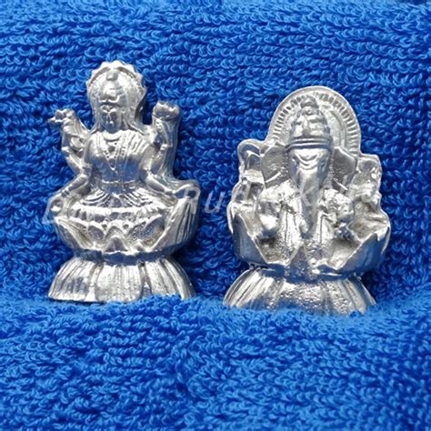 Parad Lakshmi Ganesha Idol, Lakshmi Ganesh Idols made from Mercury