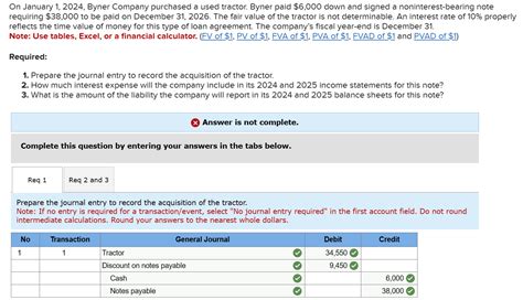 Solved On January 1 2024 Byner Company Purchased A Used Chegg