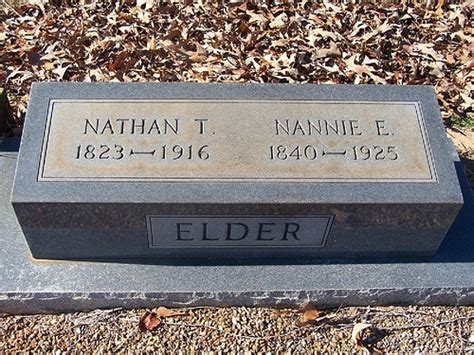 Nancy Ann Nannie Elder Elder Homenaje De Find A Grave