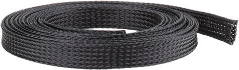 Techflex Black Braided Expandable Cable Sleeve Msc Direct