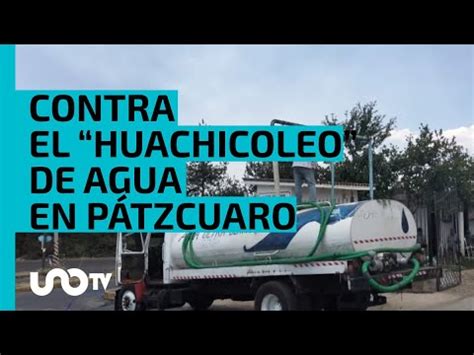 En El Lago De P Tzcuaro Van Contra Huachicoleo De Agua Unotv