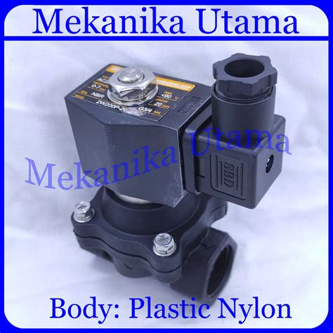 Jual 2w200p 20 Solenoid Valve Nylon Selenoid Valve Plastik Uw 20