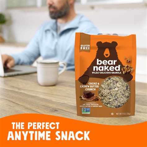 Bear Naked Cacao Cashew Butter Crunch Granola Same Day Delivery Or