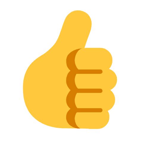 Thumbs Up Emoji 👍