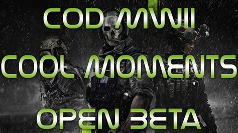 Cool Moments COD MWII Multiplayer Open Beta 2022 YouTube