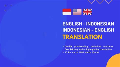 Jual Jasa Menerjemahkan Bahasa Inggris Ke Bahasa Indonesia Atau Bahasa