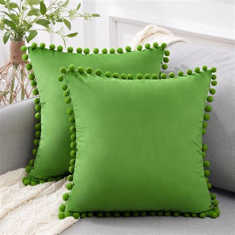 Amazon Top Finel Spring Decorative Throw Pillow Covers 18x18