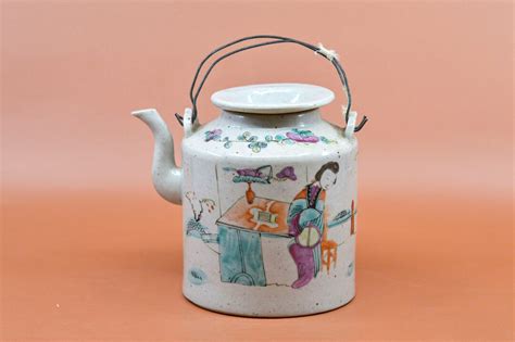 Antique, Chinese, Porcelain Teapot, 5 Inches Tall, Late 1800s - Etsy