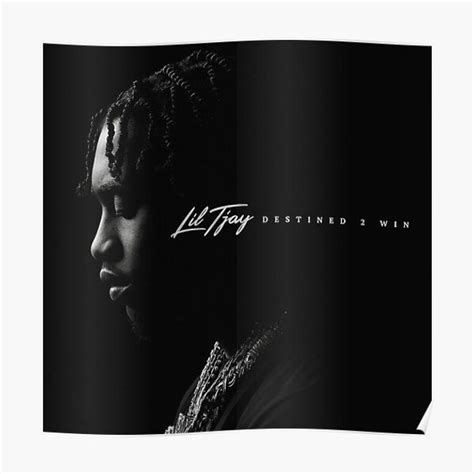 Lil Tjay Destined 2 Win Premium Matte Vertical Poster