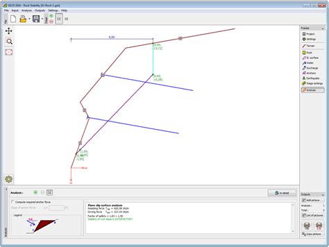 Geo Rock Stability Geotechnical Design Software Slope Stability