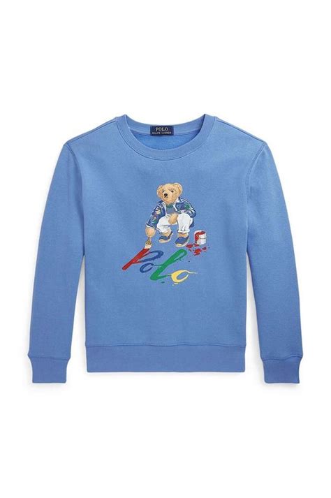 Детская кофта Polo Ralph Lauren с принтом | ANSWEAR.ua
