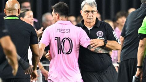 Jugar Lionel Messi En Atlanta Esto Dijo Gerardo Martino Al Respecto