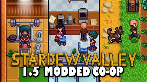 Stardew Valley Modded Co Op Exploring Ridgeside Village Ep