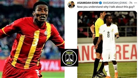 Asamoah Gyan Praises Ashimeru After Black Stars Victory Youtube