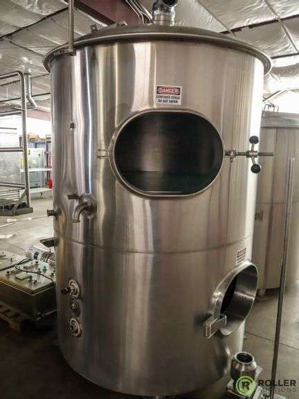 Bbl Vessel Brewhouse With Brew Kettle Mash Tun Heat Exchanger