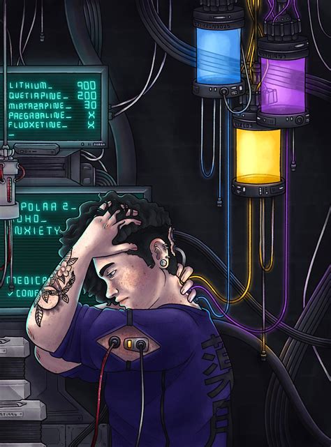 The chemicals keep me alive, but each dose is another exhausting step