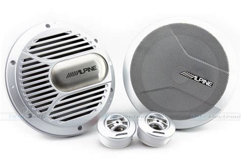 Alpine SPR M70 7 Type R Component Marine Speakers