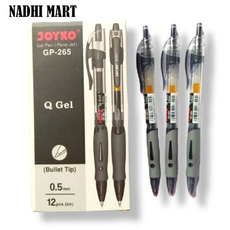 Jual JOYKO PULPEN GEL HITAM GP 265 0 5 MM BOLPEN GEL HITAM BOLPEN