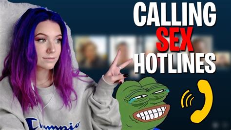 Sex Hotline Prank Calls Gone Sexual Youtube