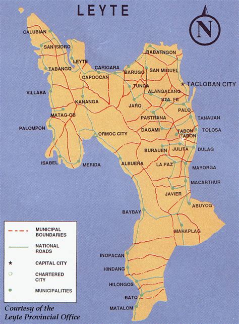 Leyte Map Map Of Leyte Province, Philippines Leyte,, 44% OFF