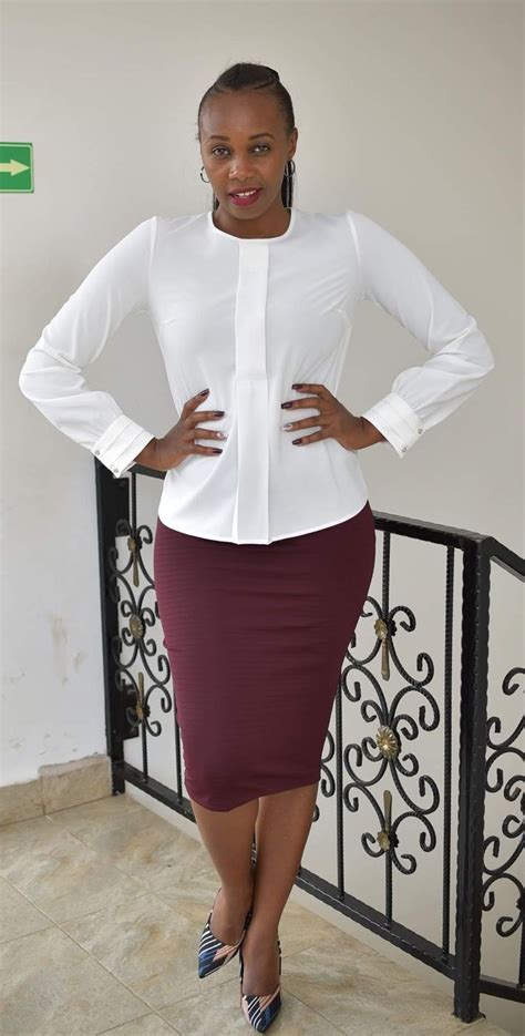 Pin By Tender Rose Kariuki On Work Fit Kenya Fashion Pencil Skirt