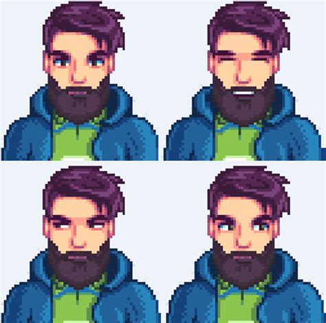 Bearded Shane Mod for Stardew Valley | Stardew valley