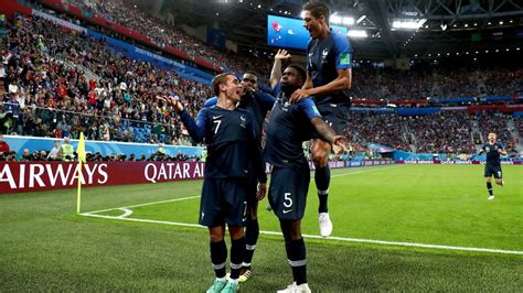 Équipe de France Les Bleus en demi finale de la Coupe du monde ça