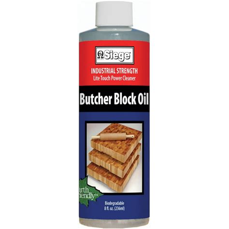 780 Siege Butcher Block Oil 8 Oz Earth Friendly Made In Usa