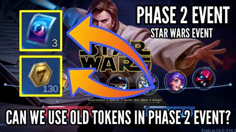 Can We Use Old Galactic Tokens In Phase Event Of Star Wars Event