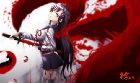 Bloody Anime Girl Wallpapers - Top Free Bloody Anime Girl Backgrounds ...