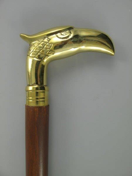 Walking Stick Brass Wood Catawiki