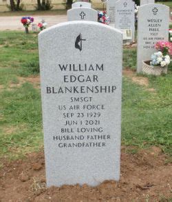 William Edgar Blankenship Sr 1929 2021 Mémorial Find a Grave