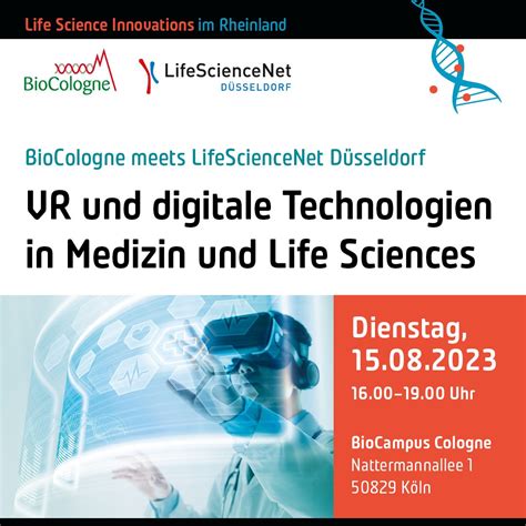 VR Und Digitale Technologien In Medizin Und Life Sciences