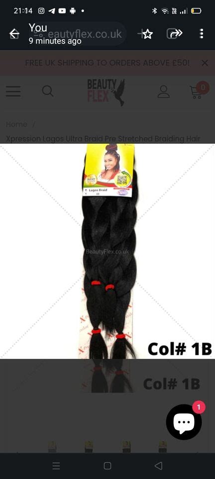 X Pression Xpression Lagos Braid Pre Stretched Braiding Hair Ext 42 And 46 3pks Ebay