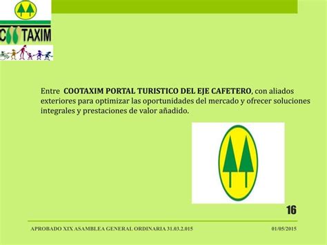 Proceso De Gestion Cootaxim Portal Turistico Eje Cafetero