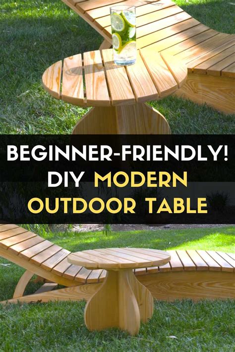 Beginner-Friendly! DIY Modern Outdoor Table - Urbaki Woodworking