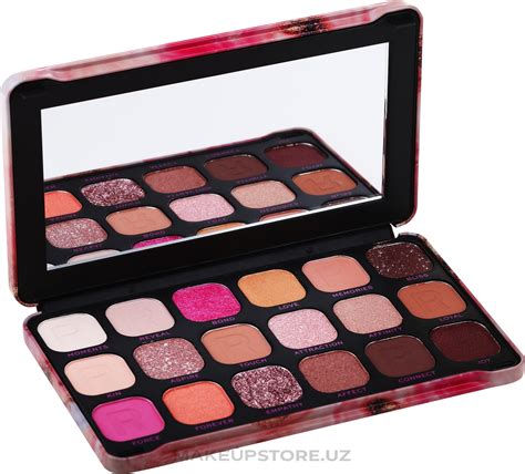 Makeup Revolution Forever Flawless Palette Палетка теней для век 18 оттенков Makeupstoreuz