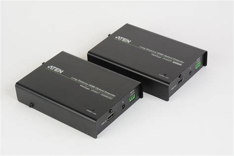 ATEN VE892 HDMI Video Audio Singlemode Optic Fiber Extender Up To 12