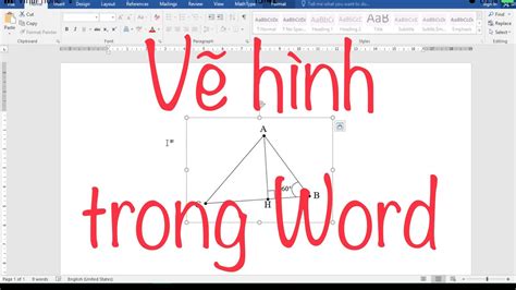 Hướng Dẫn Vẽ Hình Môn Toán Trong Word Cách Vẽ Hình Trong Word 2010 2013