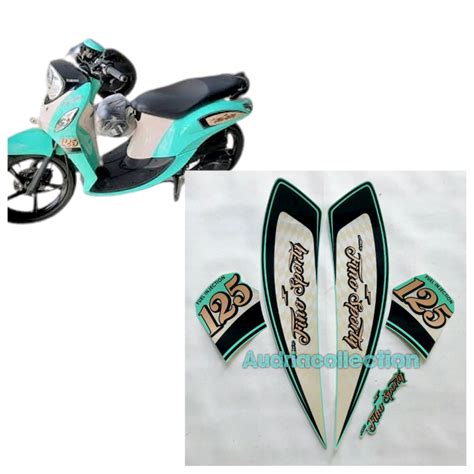 Stiker Striping Motor Yamaha Fino Sporty Fi Tosca Lazada