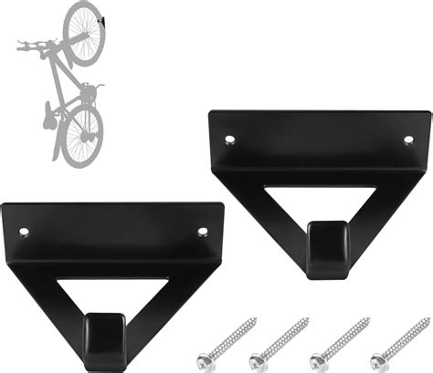 Amazon Niqinwukin Pack Bike Rack Wall Hook Wall Mount Bike Hook