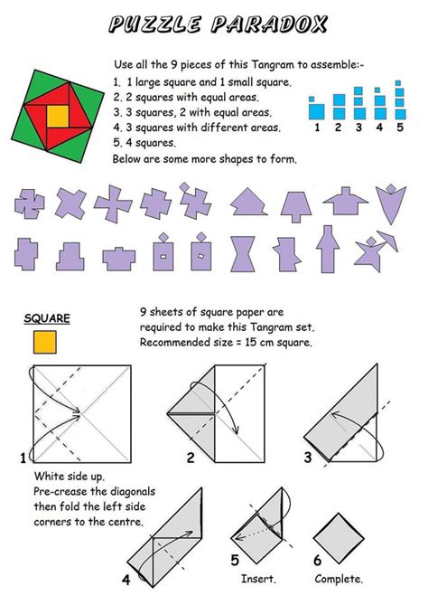 Francis Ow S Origami Diagrams Puzzle Paradox