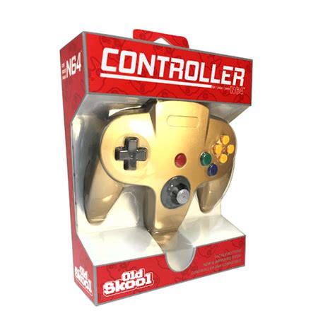 N64 New Cirka Replica Controller Gold For Sale Dkoldies