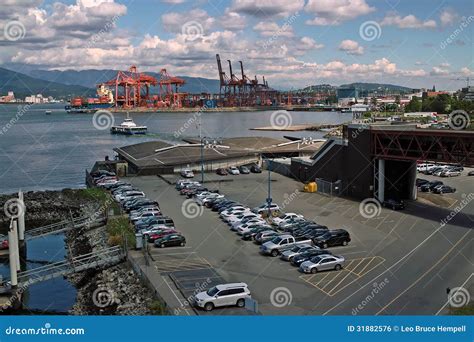 Seabus Terminal Vancouver Bc Canada Royalty Free Stock Image Image